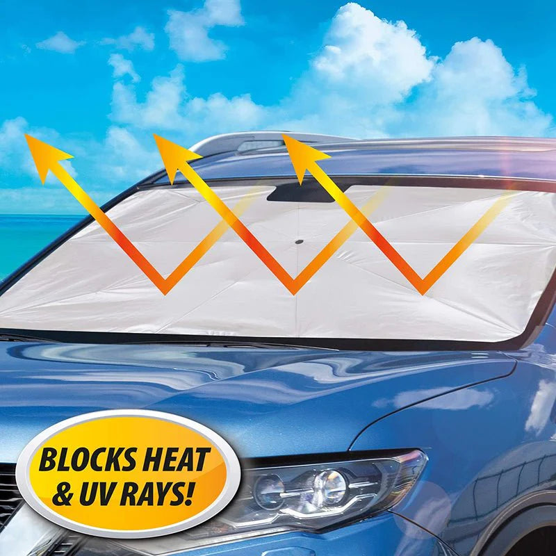 Car Windshield Sun Shade – UV Protection & Heat Blocker