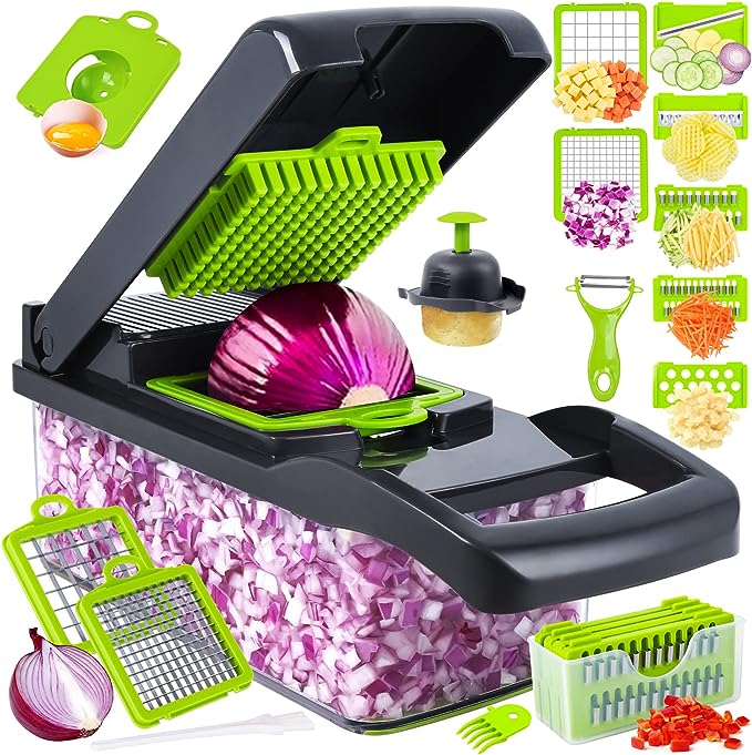 Vegetable Cutter, Chopper &amp; Slicer