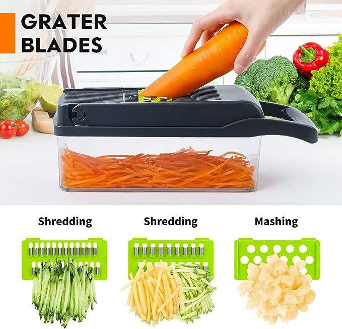Vegetable Cutter, Chopper &amp; Slicer